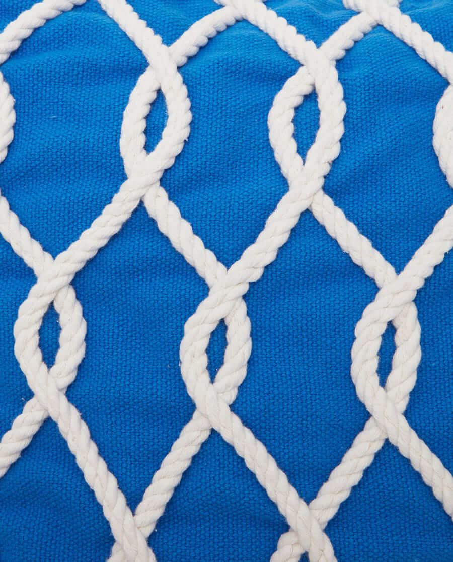 Kissenbezug Rope 50x50 blue/white