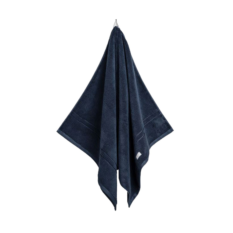 Organic Towel 70x140 sateen blue