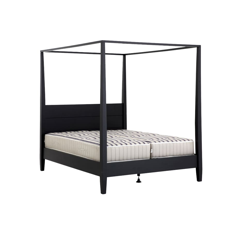 Four Poster Bed Cape Cod II 180X200 Black