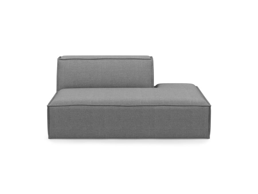 The Jagger Lounger Right Cotton Grey