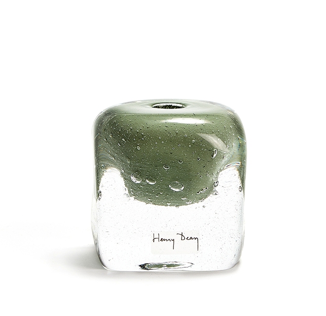 Vase Cube mineral D8/H10
