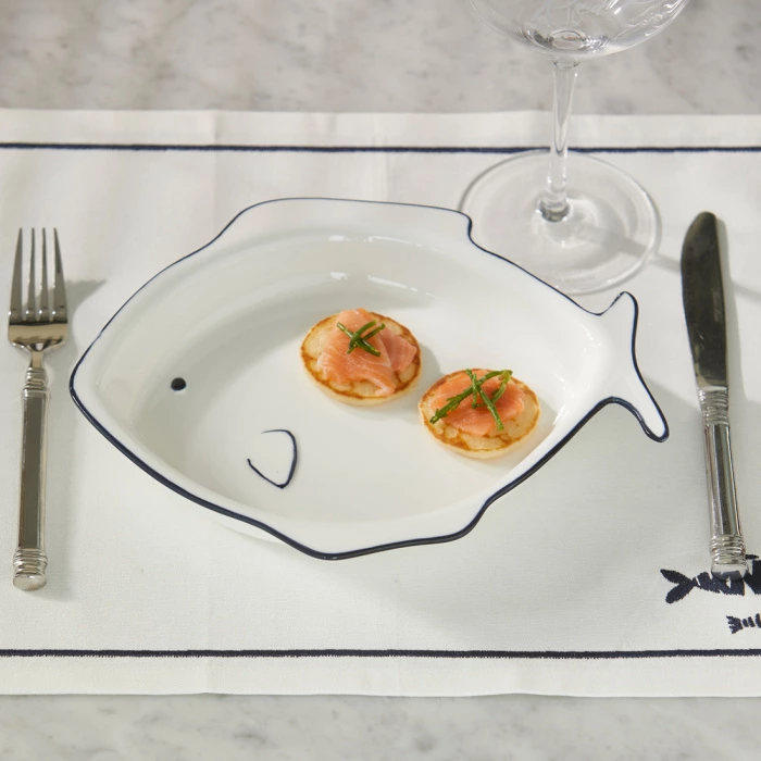 Como Fish Serving Bowl