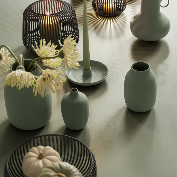 Laterne Lito S agave green