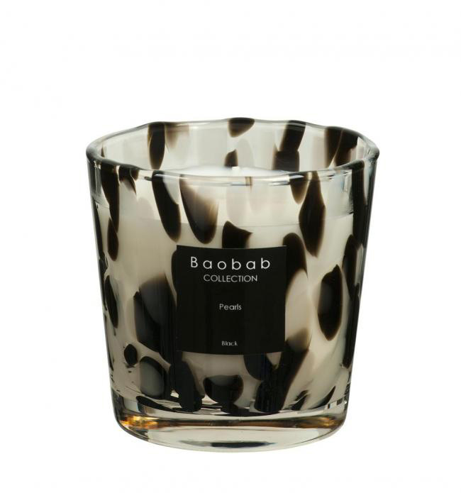 Baobab Duftkerze One Black Pearls H: 6,5cm