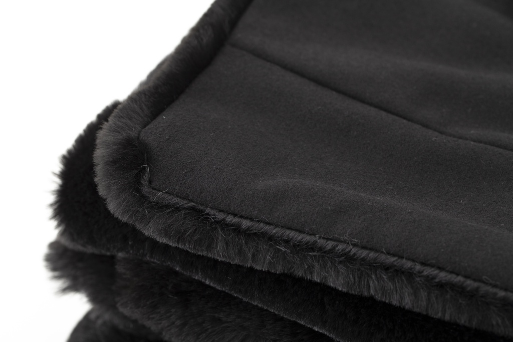 Plaid Andres 200x150 black