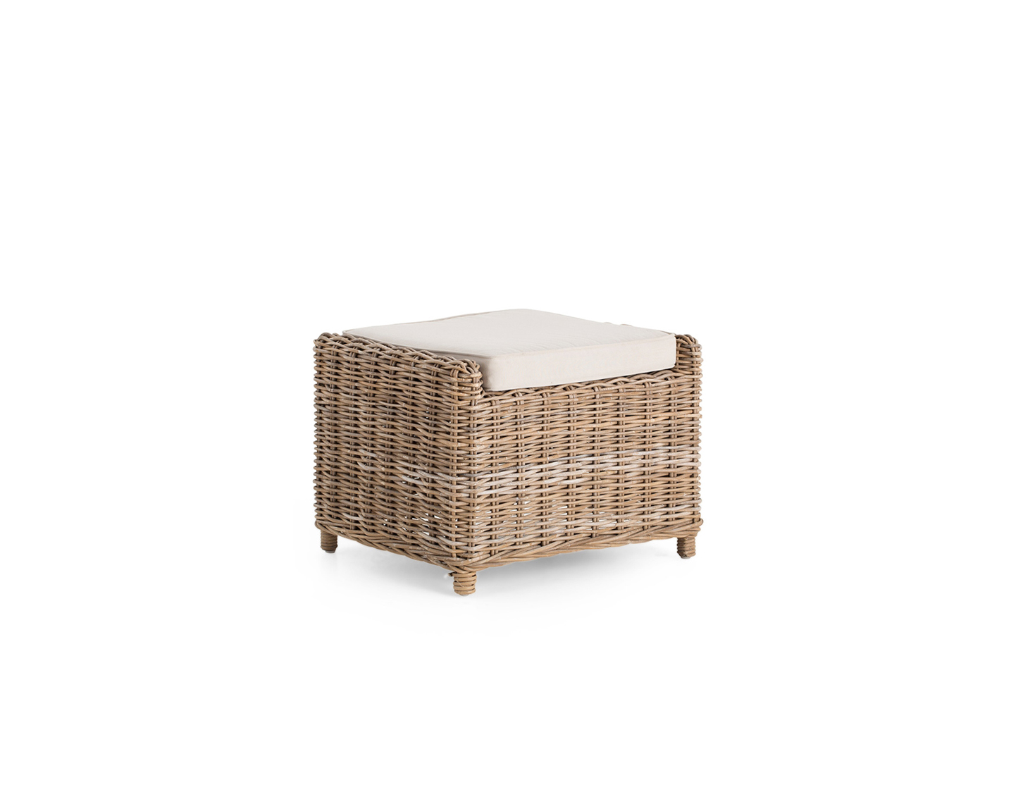 Dunes Hocker mit Kissen