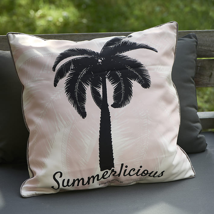 Pretty Palm Pillow 50x50