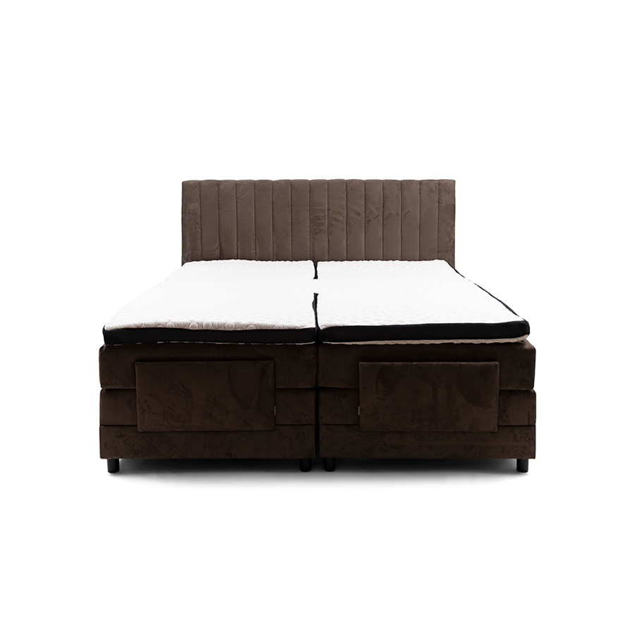 Corso Roma Boxspring 180x200, scottish suede, brown sugar
