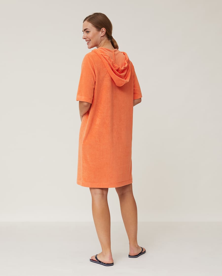 Petra Terry Dress S light orange