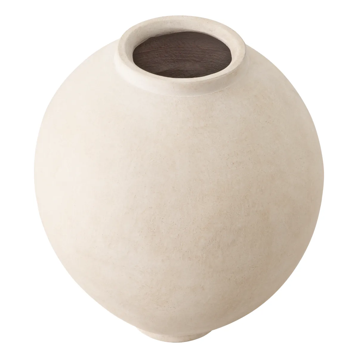 Vase Moon Jar M sandstone