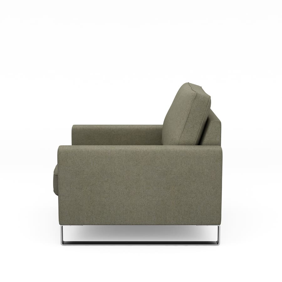 West Houston Armchair Forest Green