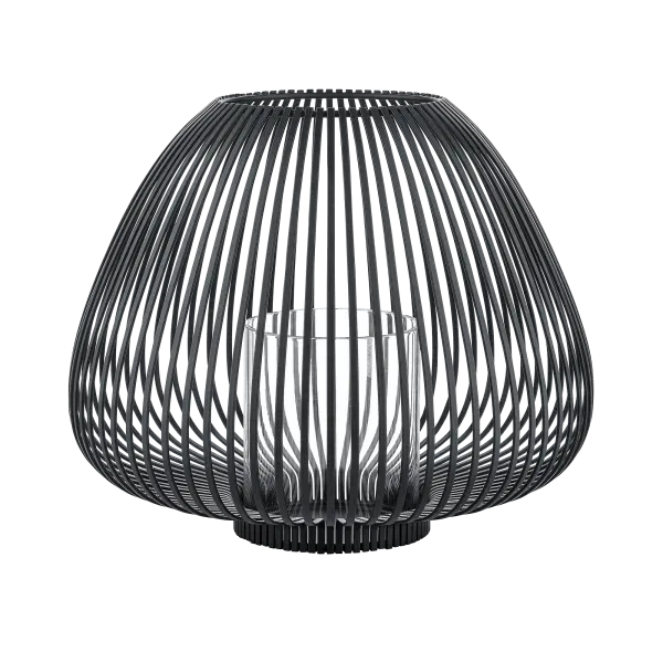 Laterne Lyva black M