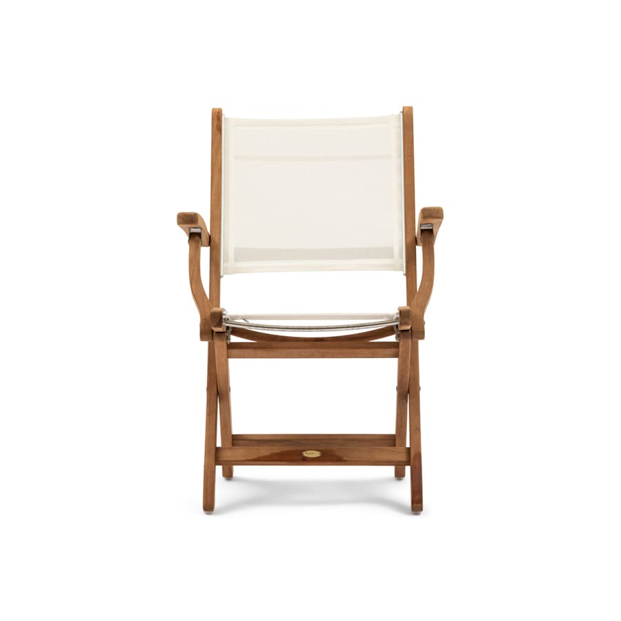 Gili Outdoor Dining Armchair White
