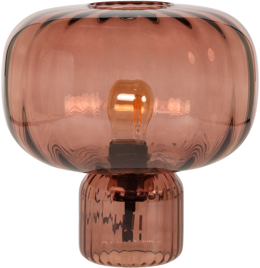 TL Pumpkin Glass marsala