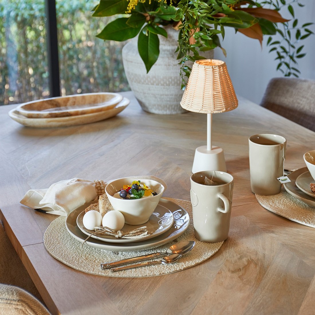 Portofino Mug flax L